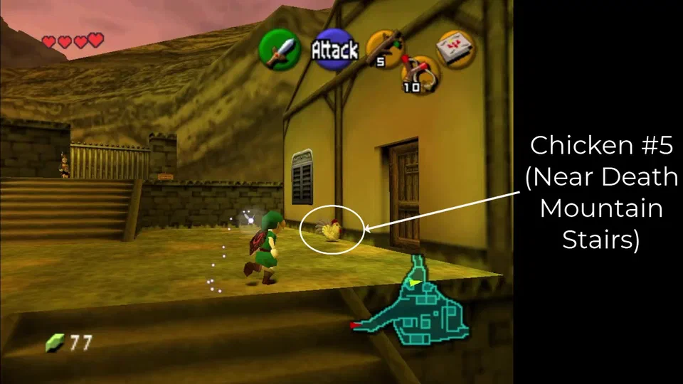 Cucco #5 - near Death Mountain Trail Entrance