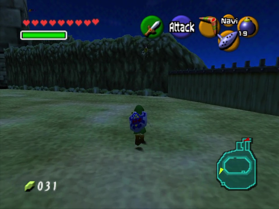 Find this one on the far edge of Lon Lon Ranch at Night