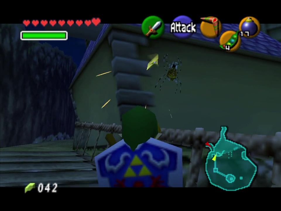 Find this one on the side of the lab in Lake Hylia at Night