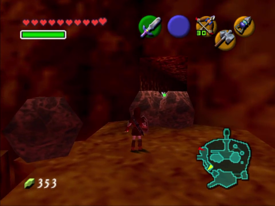 Hit these two rocks with your Megaton Hammer