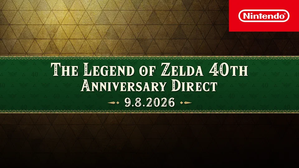 The Legend of Zelda 40th Anniversary Direct, September 8, 2026