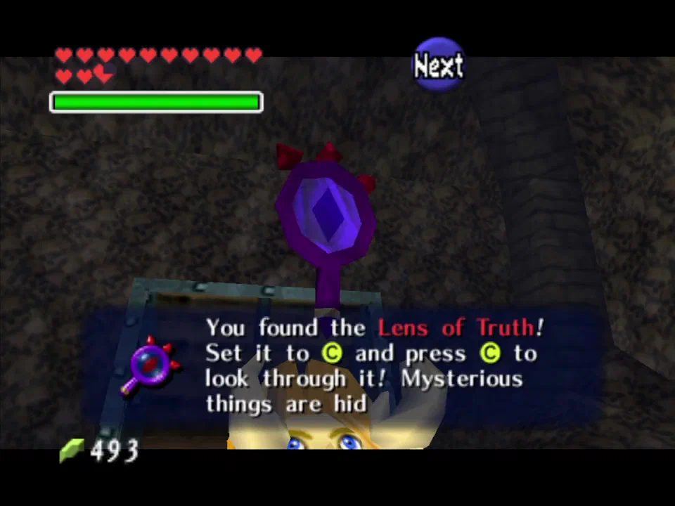 Get the Lens of Truth after defeating Dead Hand