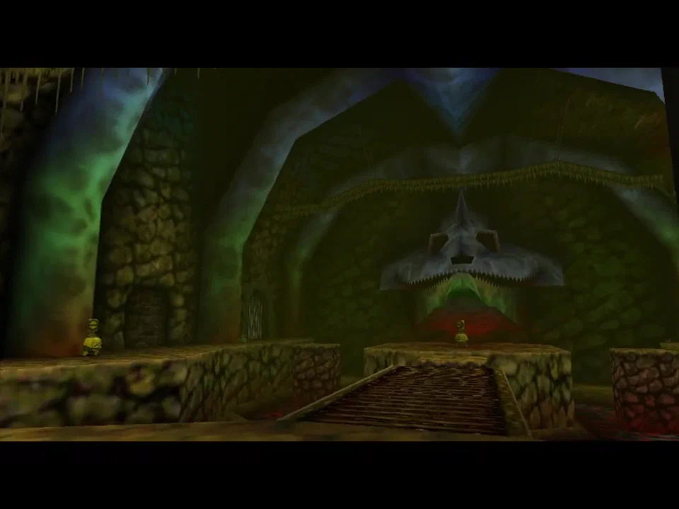 Bomb the Bombable wall on the left to get the map, if you want