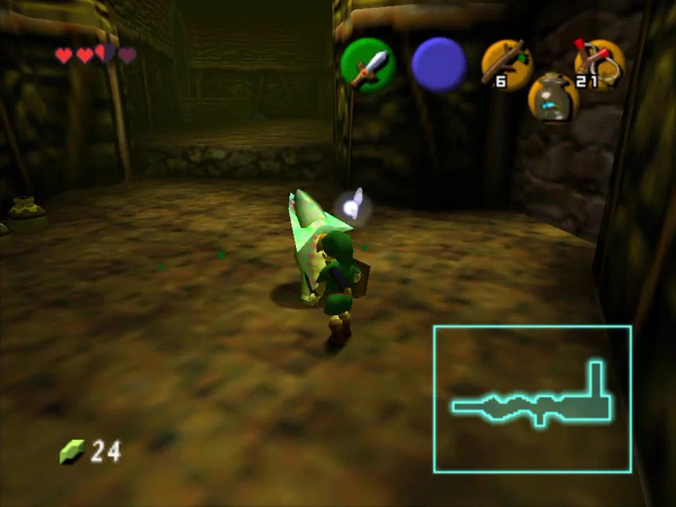 Blow up this wall with a Dodongo to grab a Gold Skulltula