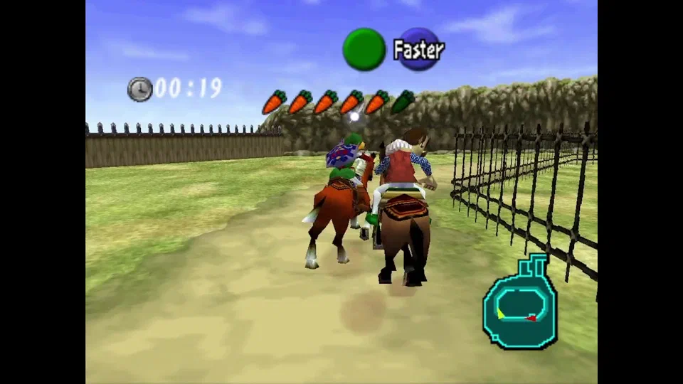 You can actually block Ingo from passing you if you're fast enough