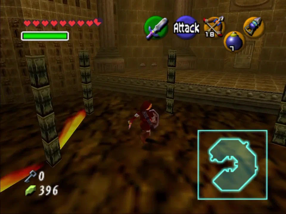 You'll need to back up a little and go to the left to get to this platform