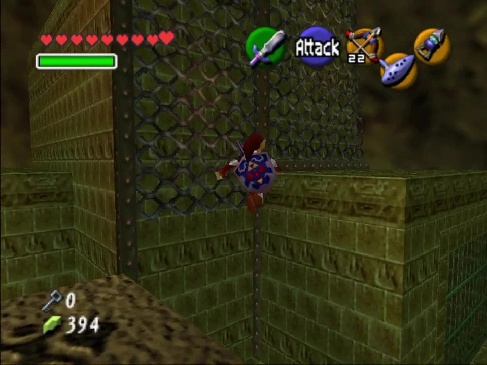 And then push it down and use it to climb back up
