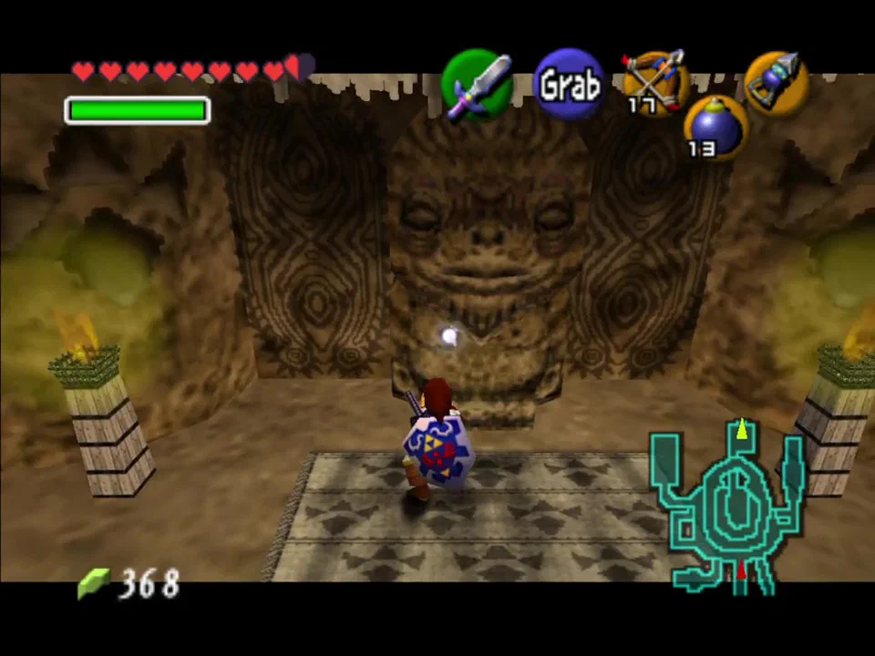 Keep talking to this goron until he gives you the red Goron Tunic
