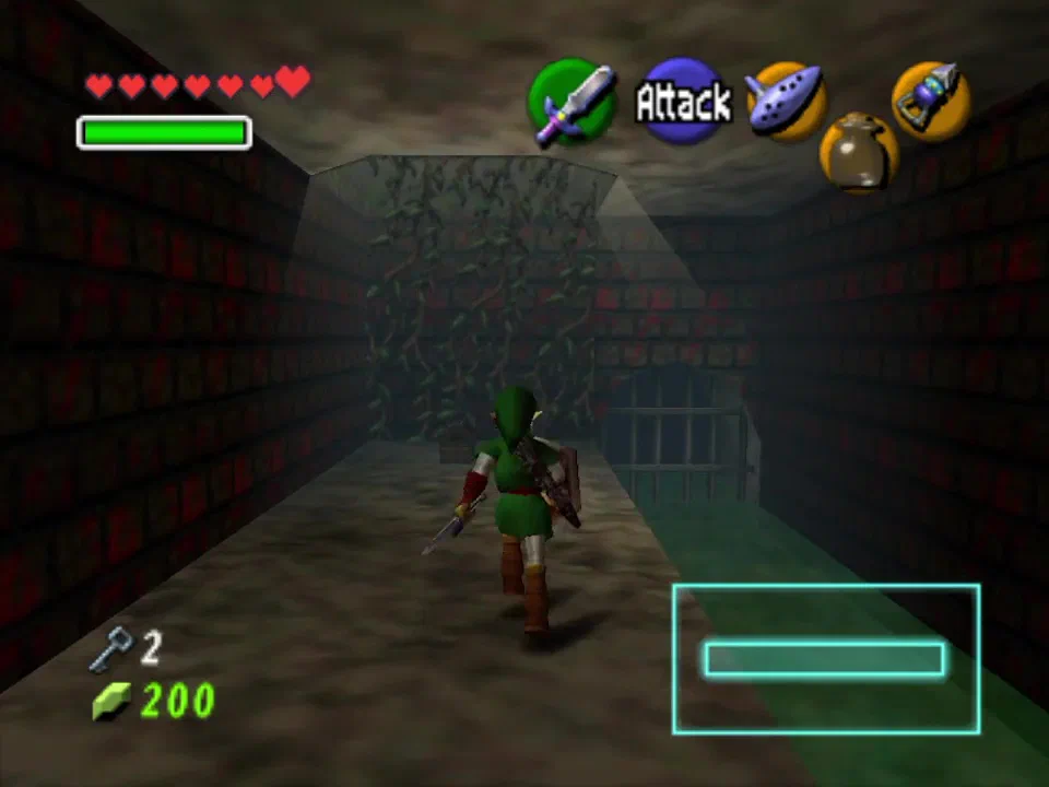 Grab the 3rd key in the drained well