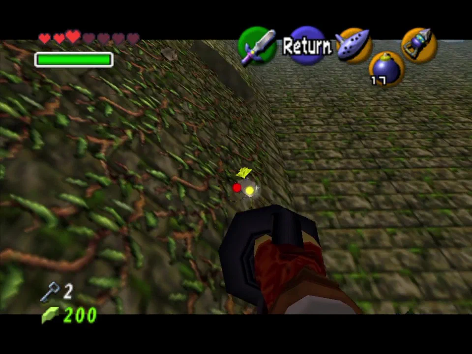 You can kill 2/3 of the skulltulas on the vines before climbing