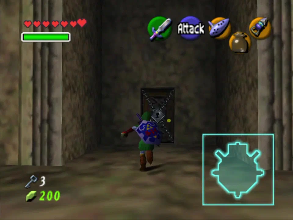 Finally unlock the door when you have 3 keys