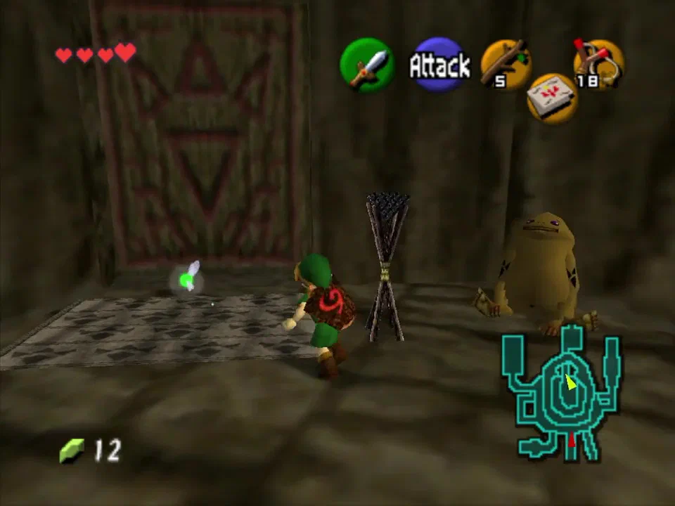 Play Zelda's Lullaby to open Darunia's Chamber at the bottom of Goron City