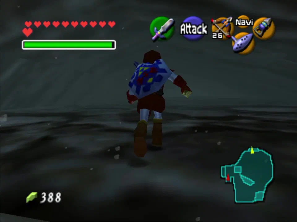 Enter the Ice Cavern