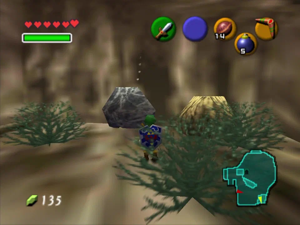 Blow up this wall to reveal a Great Fairy Fountain