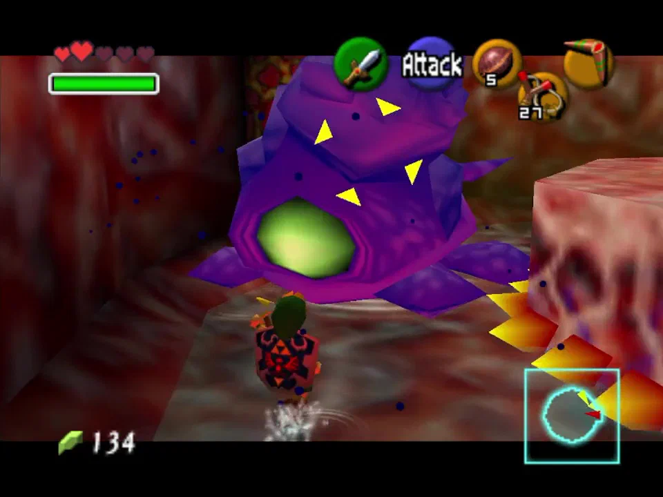 Stun Big Octo and hit his back side for massive damage