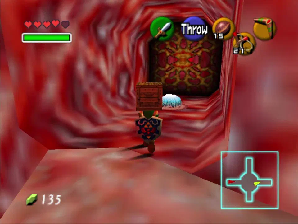 After going down the elevator, take one of these boxes and place it on the switch