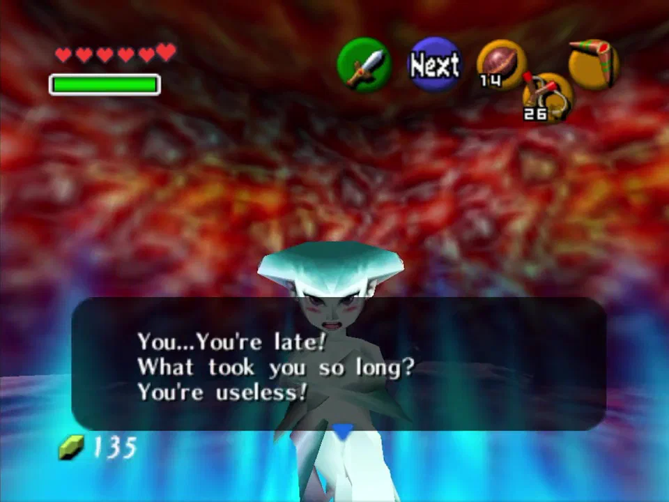 Sorry, what was your name, Princess Rude-oh?