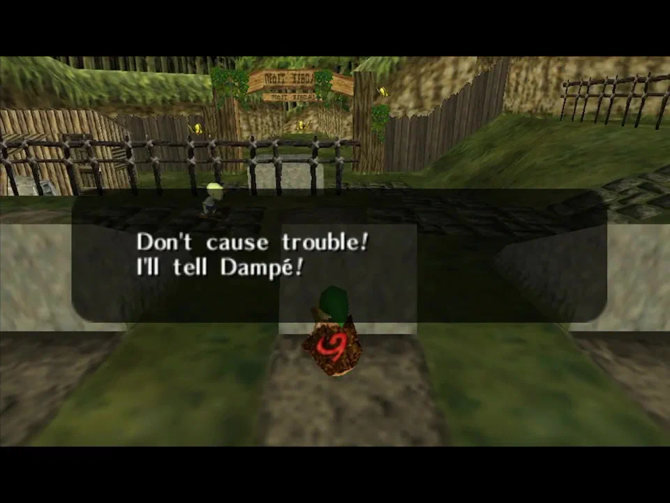 Pull this grave to get the Hylian Shield