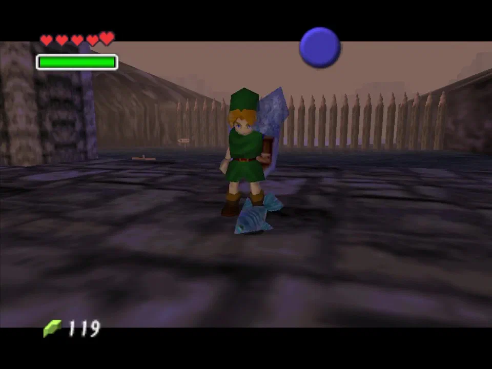 Dump a fish right in front of Lord Jabu Jabu