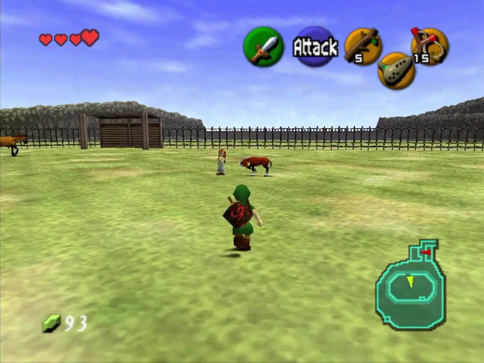 Malon will be hanging out in the field of Lon Lon Ranch